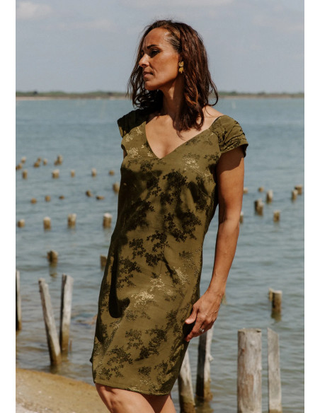 Molde de vestido Pétula - Maison Fauve
