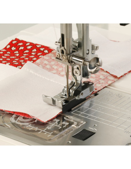Pé calcador patchwork 1/4 Janome
