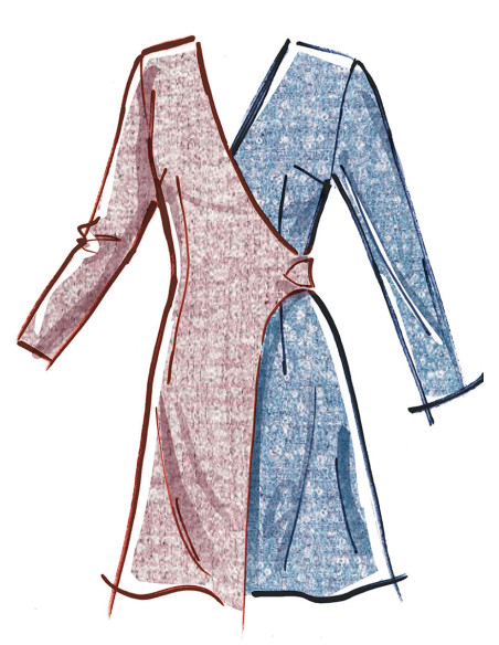 Molde de vestido - McCall's 8528