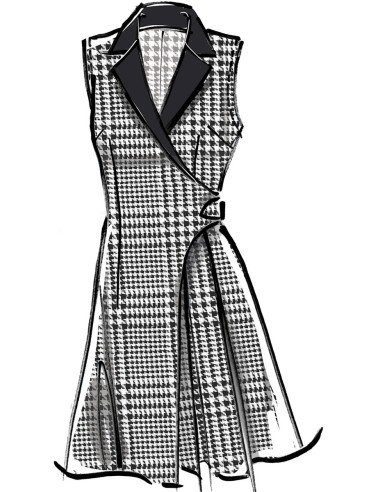Molde de vestido - McCall's 8528