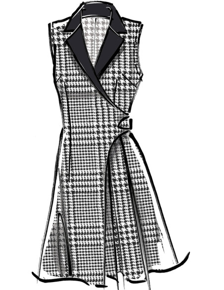 Molde de vestido - McCall's 8528