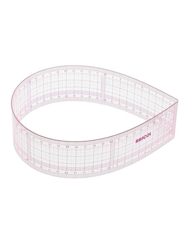 Régua japonesa flexível 50 cm Rascol