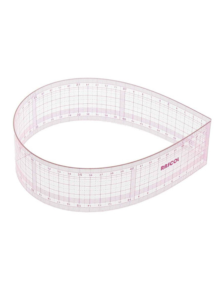 Régua japonesa flexível 50 cm Rascol