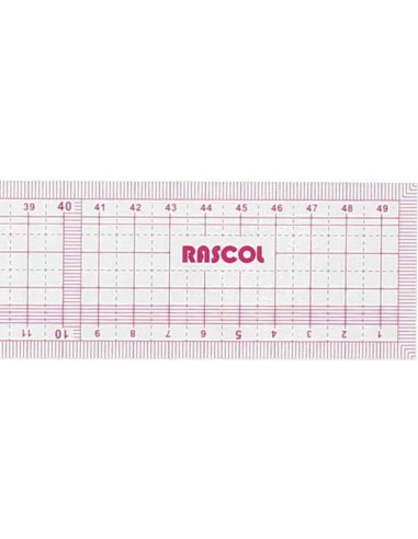 Régua japonesa flexível 50 cm Rascol