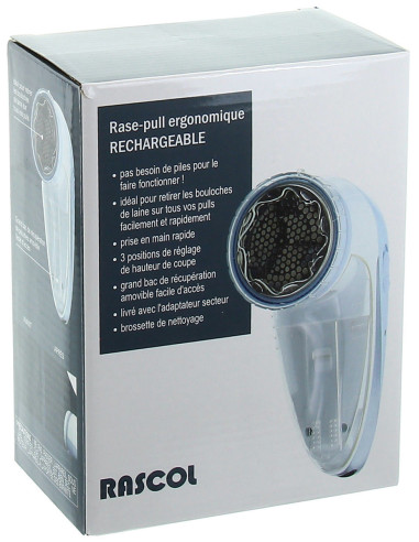Aparador de pelos recarregável ergonômico