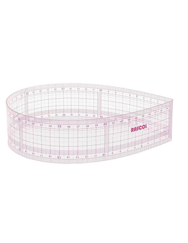 Régua japonesa flexível 50 cm Rascol