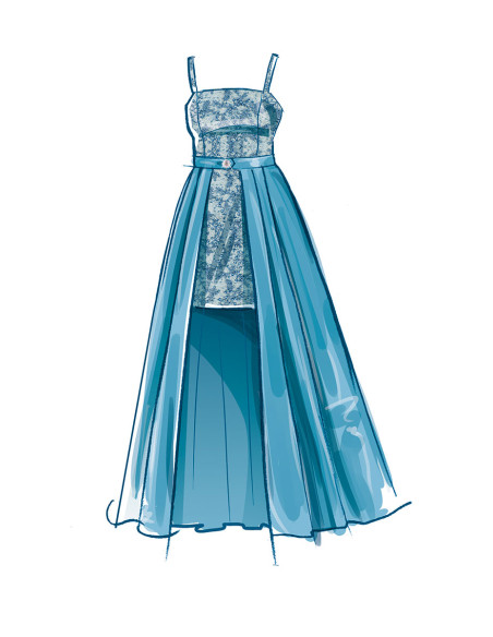 Molde de vestido - McCall's 8450