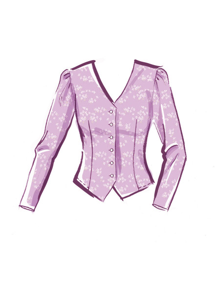 Molde de casaco - McCall's 8451