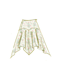Molde de saia - McCall's 8453 2