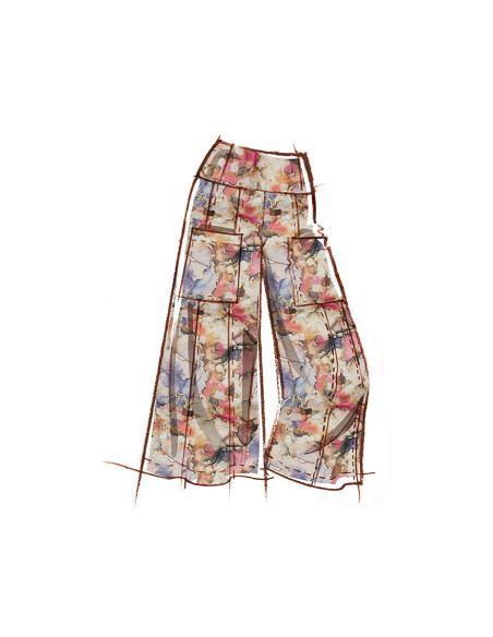 Molde de blusas e calças - McCall's 8456