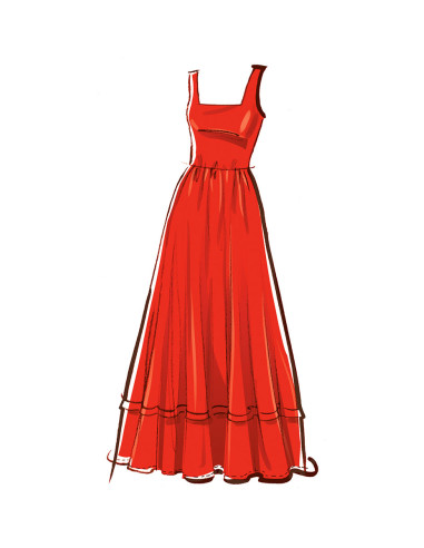 Molde de vestido - McCall's 8476