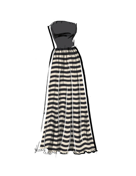 Molde de vestido - McCall's 8476