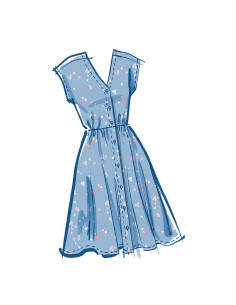 Molde de vestido - McCall's 8477 2