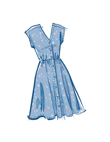 Molde de vestido - McCall's 8477