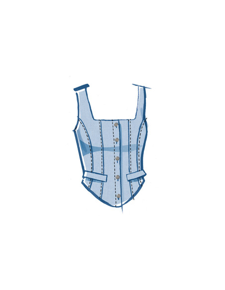 Molde de top - McCall's 8478