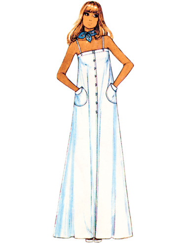 Molde de vestido vintage - McCall's 8499