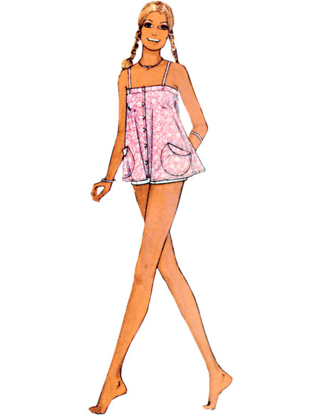 Molde de vestido vintage - McCall's 8499