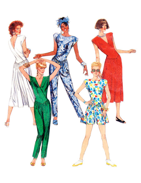 Molde de vestido vintage - McCall's 8500