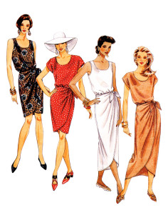 Molde de vestido vintage - McCall's 8501
