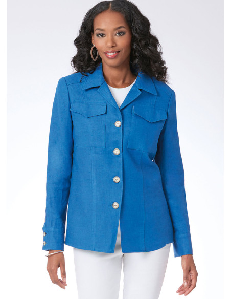 Molde de jaqueta camisa - McCall's 8504