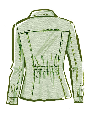 Molde de jaqueta-camisa - McCall's 8504