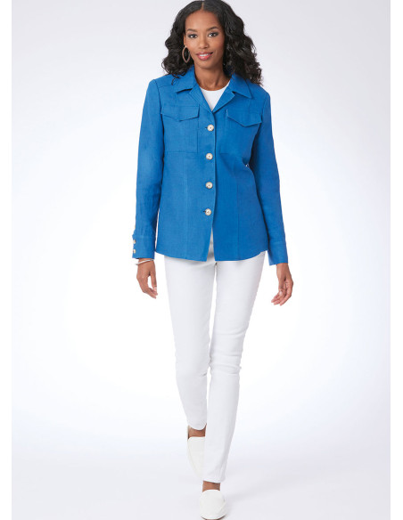 Molde de jaqueta-camisa - McCall's 8504