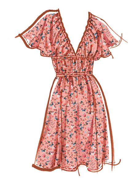 Molde de vestido - McCall's 8507