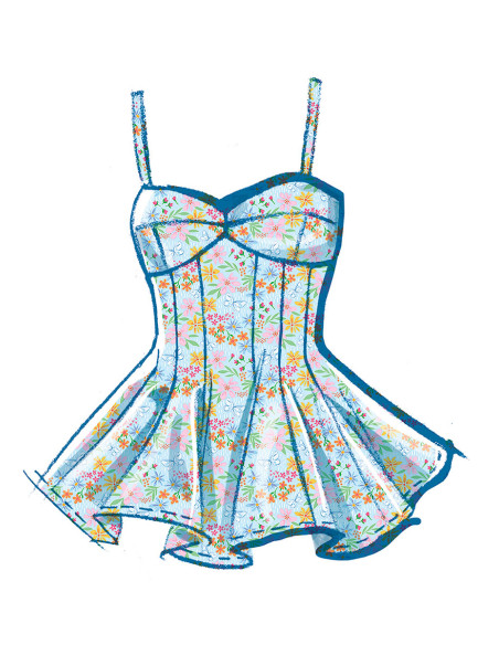 Molde de vestido - McCall's 8509