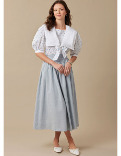 Padrão de blusa e saia - McCall's 8540