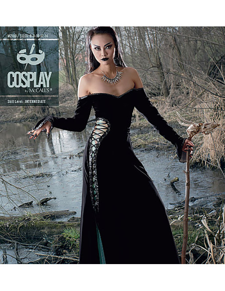 Patrão cosplay Blacmagic - McCall's 2100