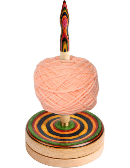 Suporte de novelo de lã em madeira KnitPro Signature