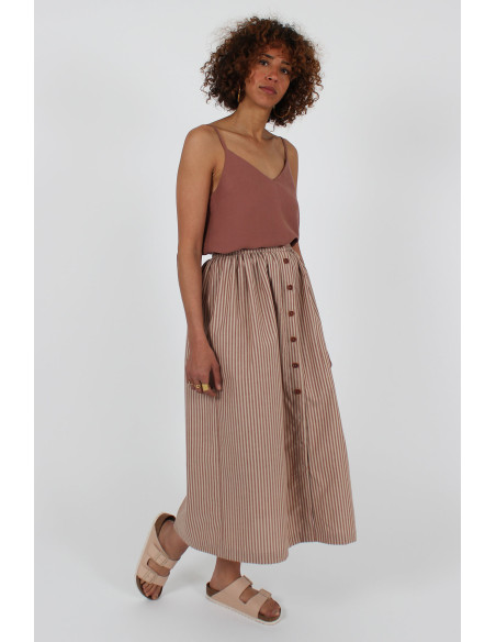 Padrão de tops, vestidos e saias Lotus - I am patterns