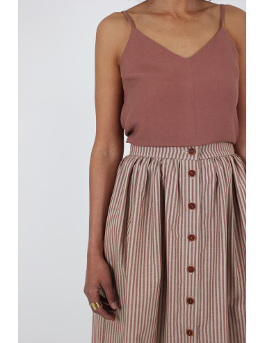 Padrão de tops, vestidos e saias Lotus - I am patterns
