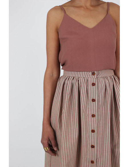 Padrão de tops, vestidos e saias Lotus - I am patterns