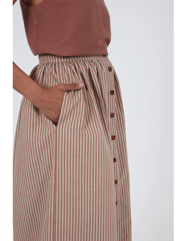 Padrão de tops, vestidos e saias Lotus - I am patterns