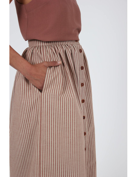 Padrão de tops, vestidos e saias Lotus - I am patterns