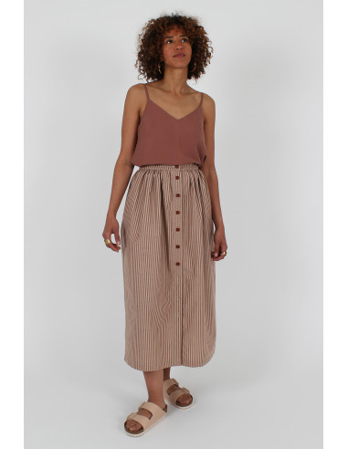 Padrão de tops, vestidos e saias Lotus - I am patterns