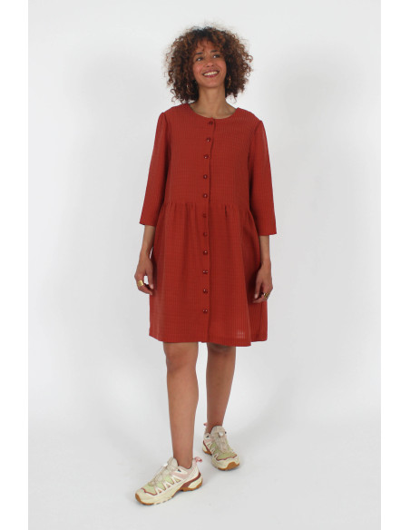 Padrão de tops, vestidos e saias Lotus - I am patterns