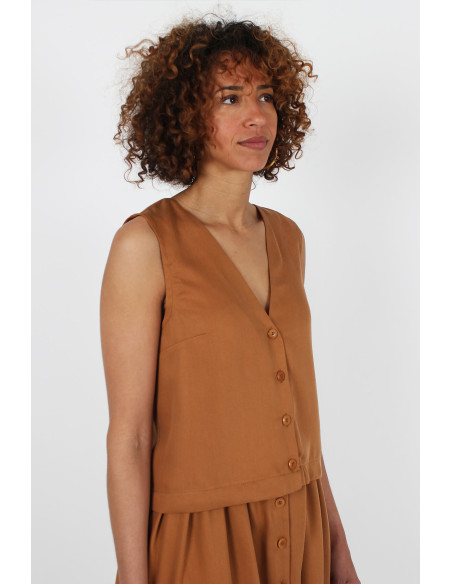 Padrão de tops, vestidos e saias Lotus - I am patterns