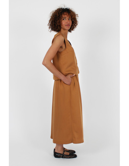 Padrão de tops, vestidos e saias Lotus - I am patterns