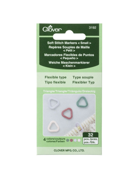 Marcadores de Malha Flexíveis Clover - Pequeno
