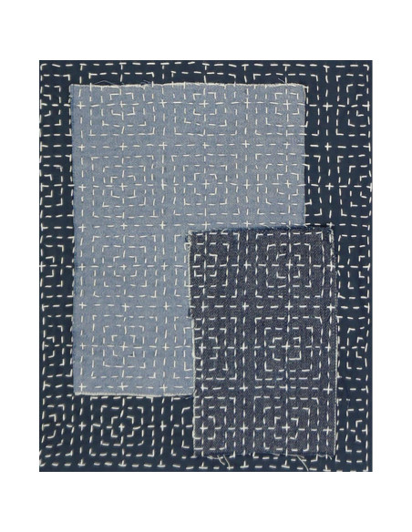 Gabarit pour sashiko Restyle - Carrés