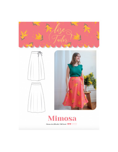 Molde de saia - Mimosa - Lise Tailor