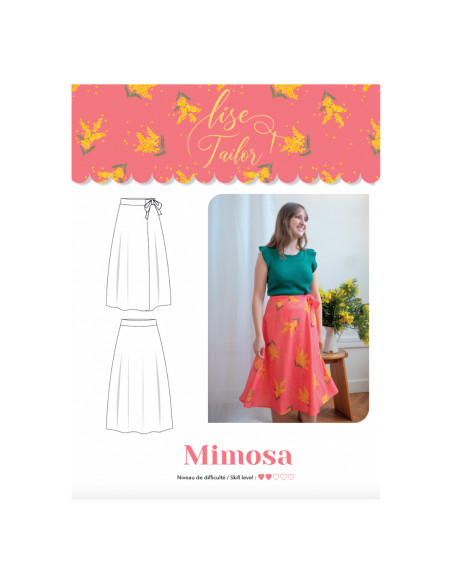 Molde de saia - Mimosa - Lise Tailor