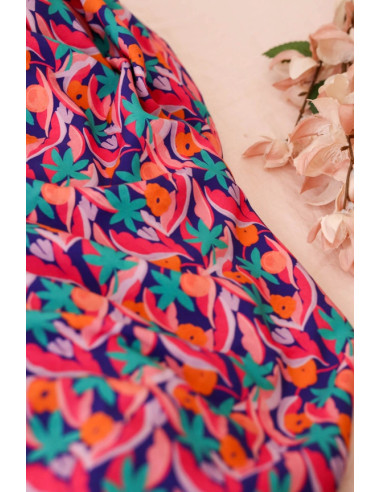 Tecido viscose Songe Exotique - Lise Tailor