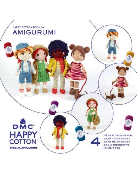 Livrete DMC happy cotton especial amigurumi - 19