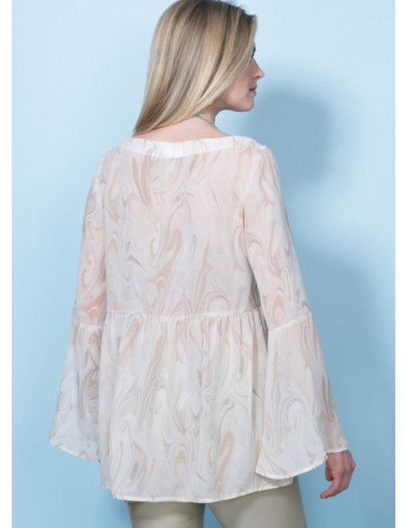 Molde de blusas - Butterick 6486