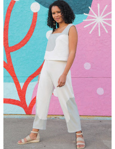 Padrão de blusa e calça - Know Me 2033