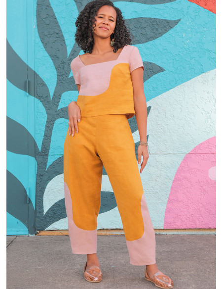 Padrão de blusa e calça - Know Me 2033