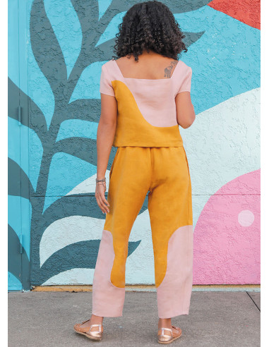 Padrão de blusa e calça - Know Me 2033